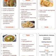 Beige and Brown Simple Food Special Menu
