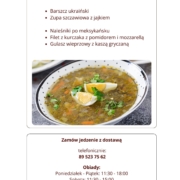 Beige and Brown Simple Food Special Menu