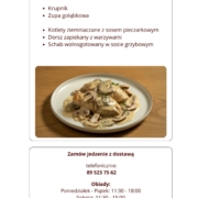 Beige and Brown Simple Food Special Menu