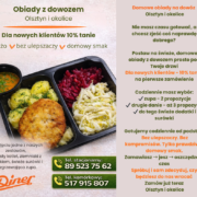 Domowe obiady z dowozem Olsztyn.